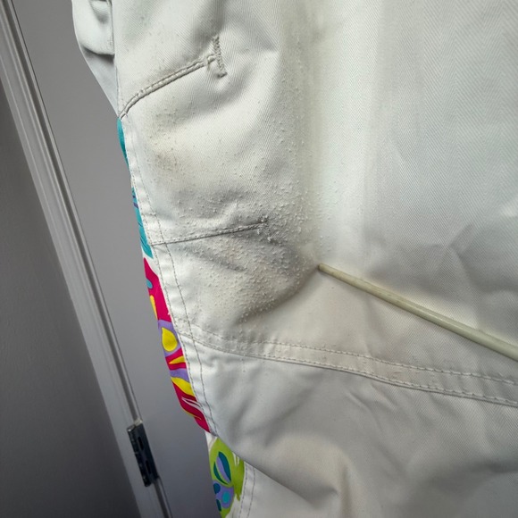 Obermeyer I Grow Ski Snowsuit Snowboard Jacket Pants Set Colorful Blocks Flowers - Picture 7 of 16